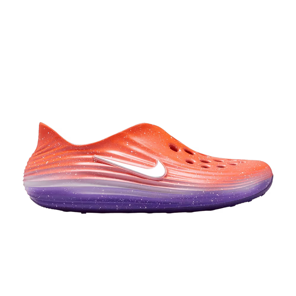 Nike ReactX Rejuven8 Safety Orange Metallic Silver