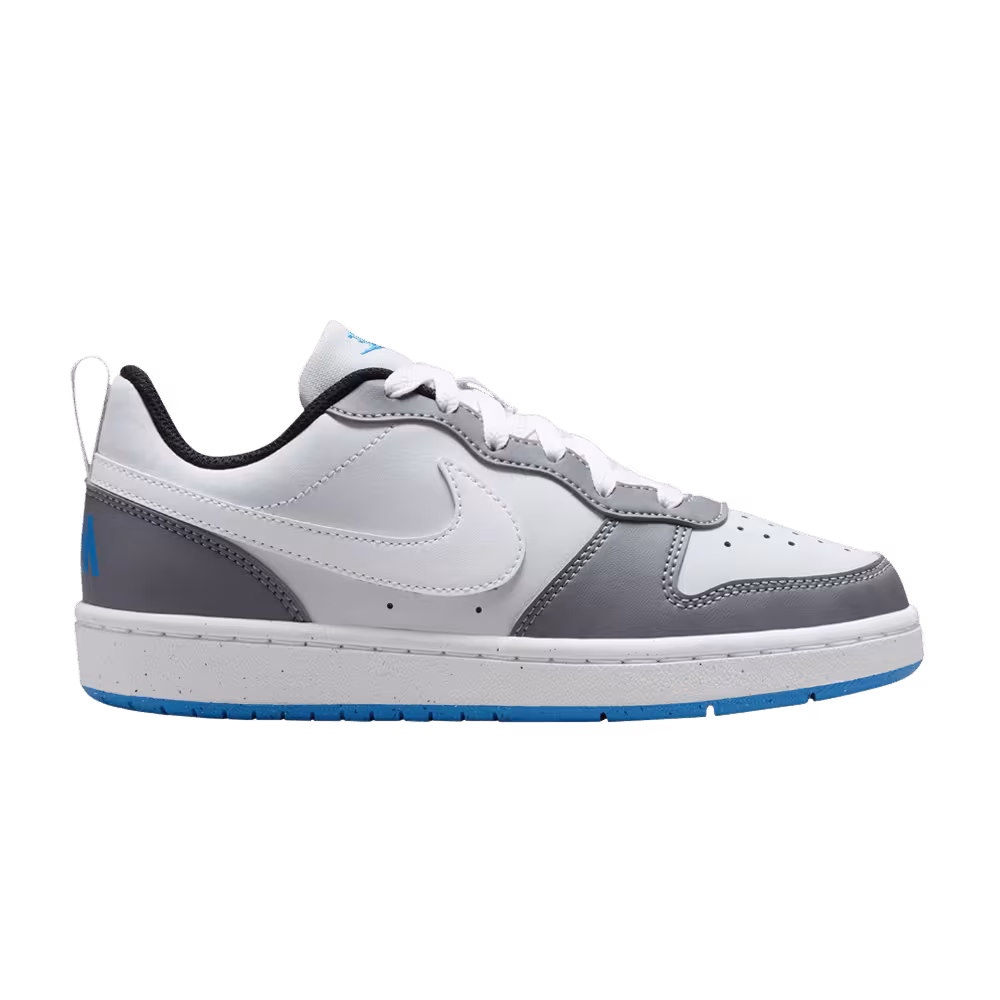 Nike Court Borough Low Recraft GS Platinum Cool Grey Photo Blue