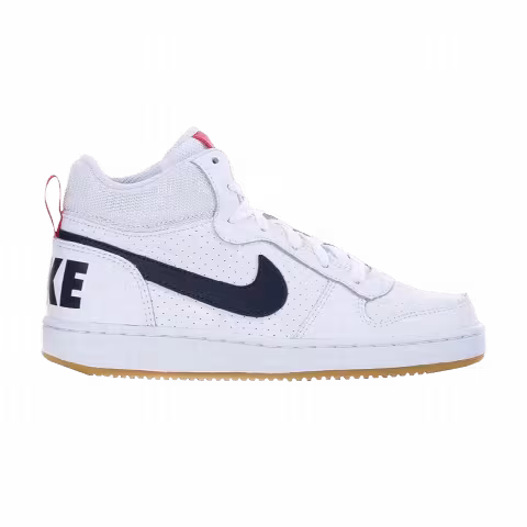 Nike Court Borough Mid GS 'White Obsidian Gum'