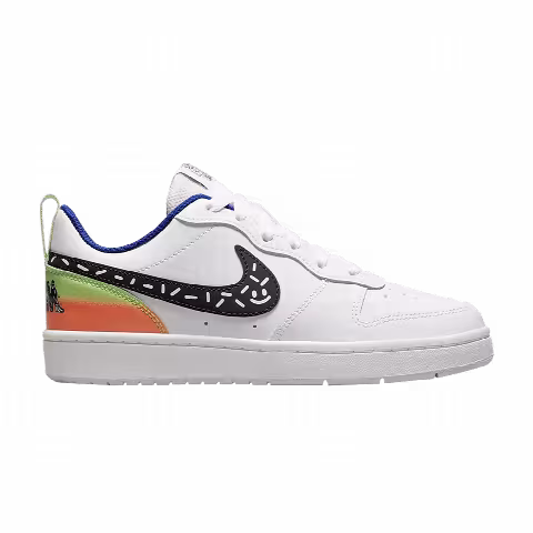 Nike Court Borough Low 2 GS 'White Black Photon Dust'