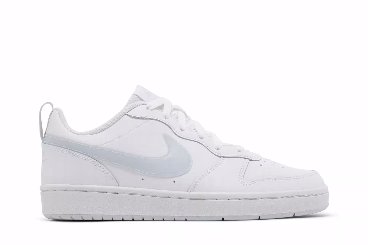 Nike Court Borough Low 2 GS White Aura, view 2