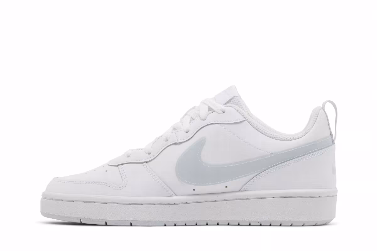 Nike Court Borough Low 2 GS White Aura, view 4