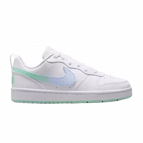Nike Court Borough Low GS 'White Arctic Green Football Grey'