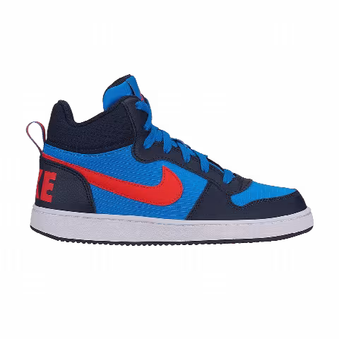 Nike Court Borough Mid GS 'Obsidian Photo Blue'