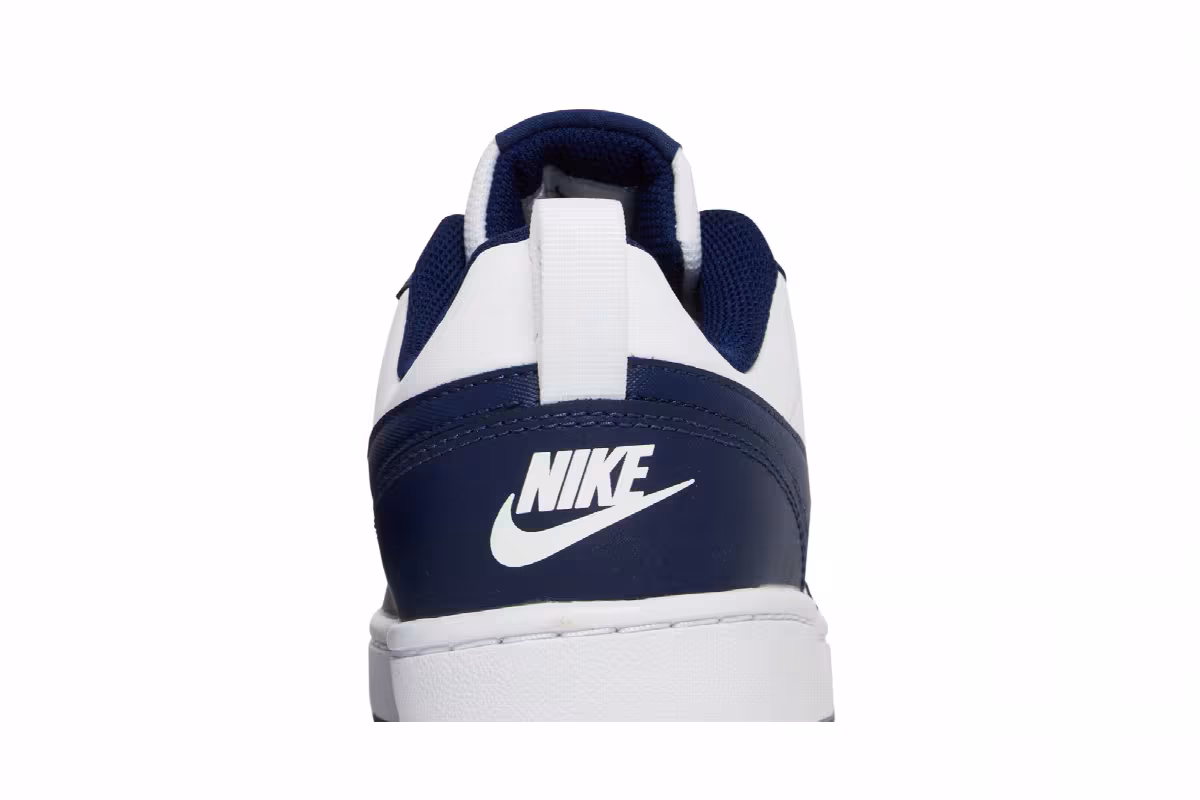 Nike Court Borough Low 2 GS White Signal Blue, view 8