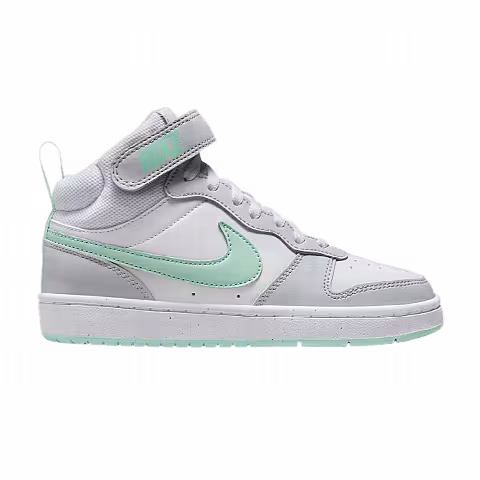 Nike Court Borough Mid 2 GS 'Pure Platinum Mint Foam'