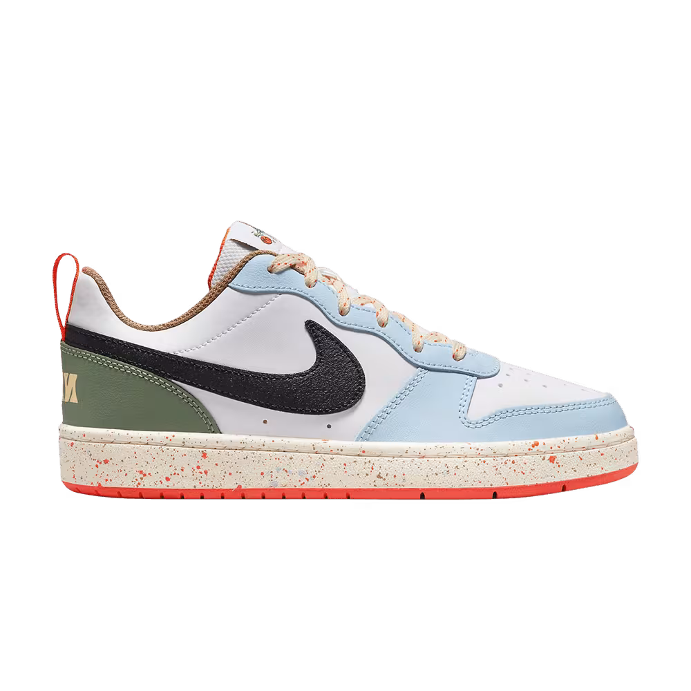 Nike Court Borough Low 2 GS White Alabaster Speckled