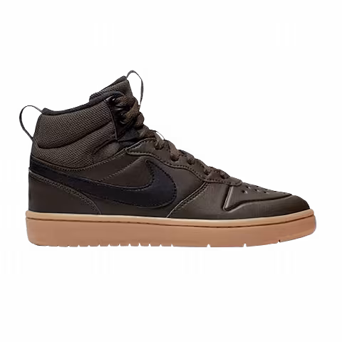 Nike Court Borough Mid 2 Boot GS 'Baroque Brown Gum'