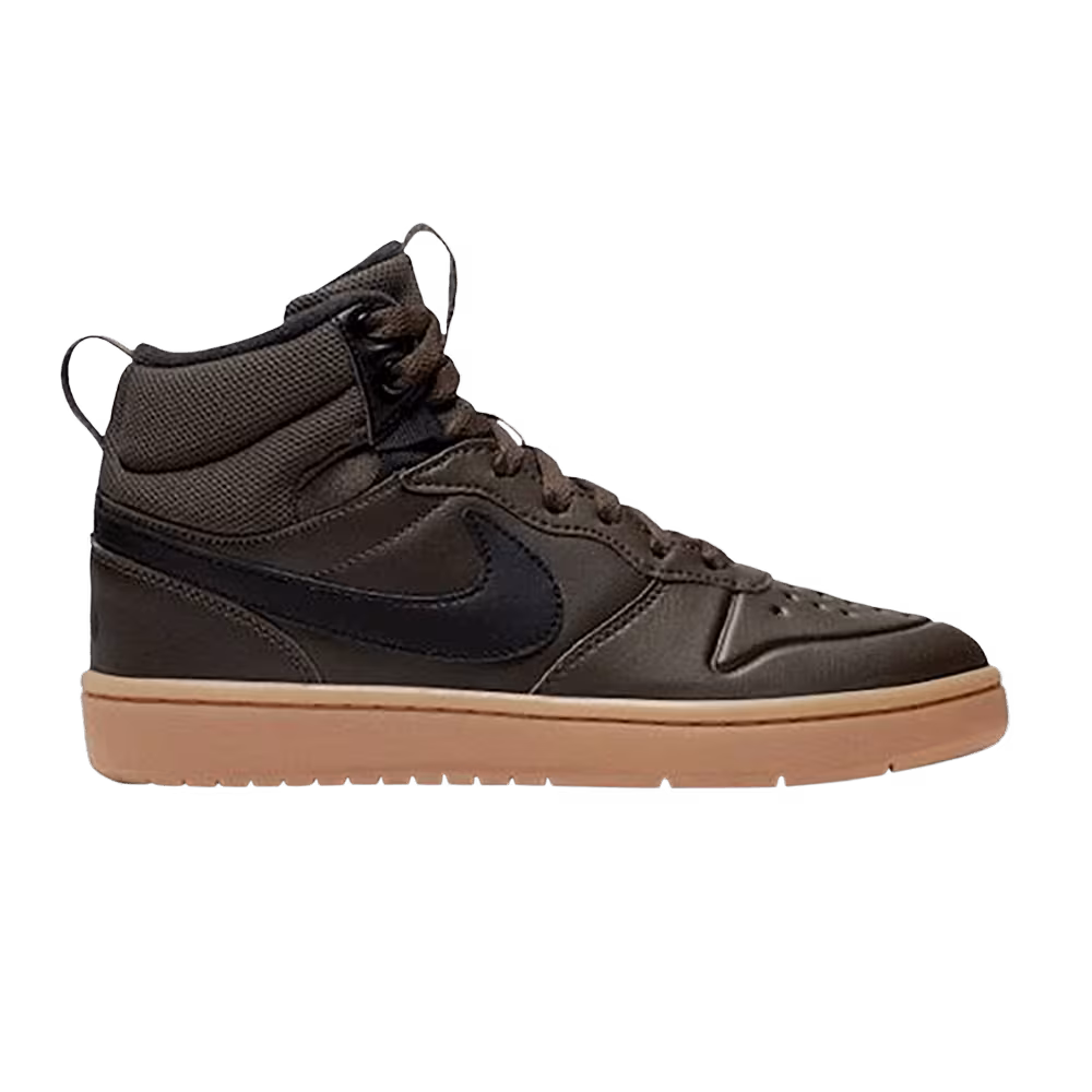 Nike Court Borough Mid 2 Boot GS Baroque Brown Gum