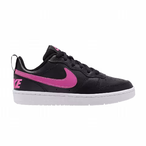 Nike Court Borough Low 2 GS 'Black Active Fuchsia'