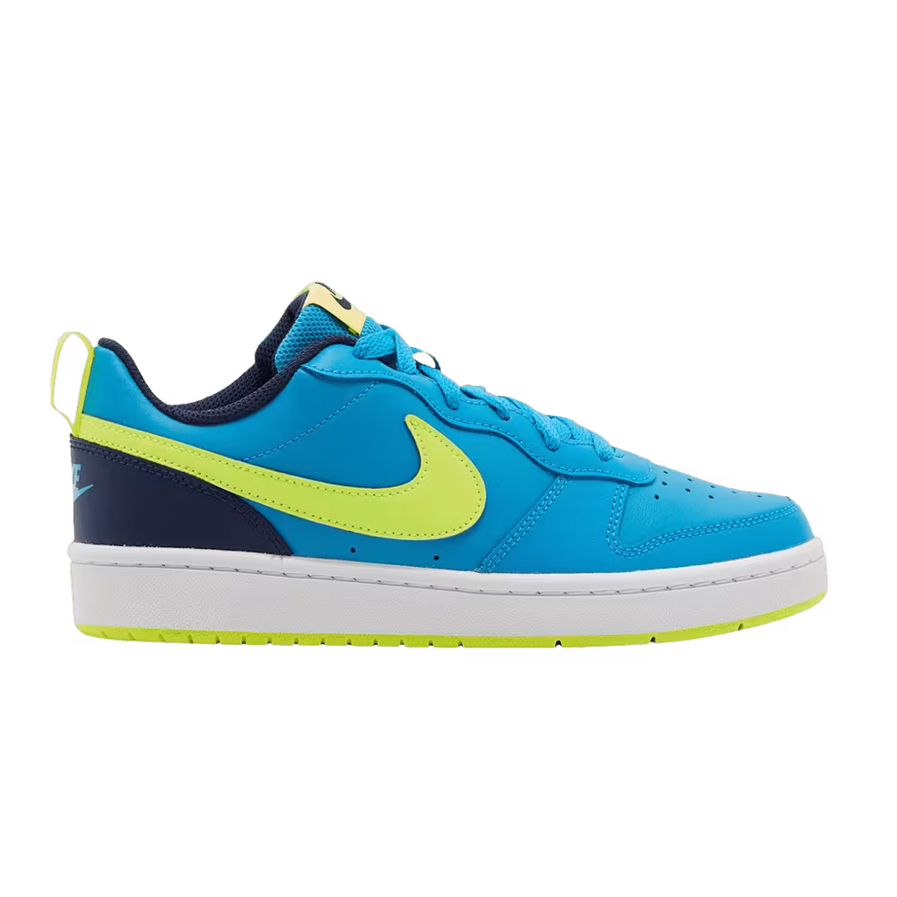 Nike Court Borough Low 2 GS Laser Blue Lemon Venom