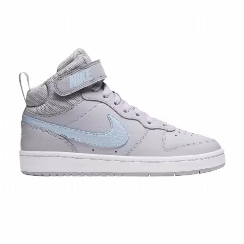 Nike Court Borough Mid 2 EP GS 'Grey Celestine Blue'