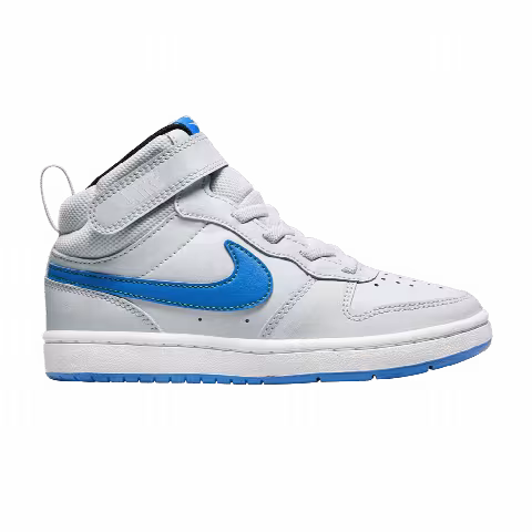 Nike Court Borough Mid 2 PS 'Pure Platinum Photo Blue'