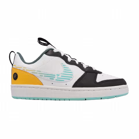 Nike Court Borough Low 2 SE GS 'Laser Orange Barely Green'
