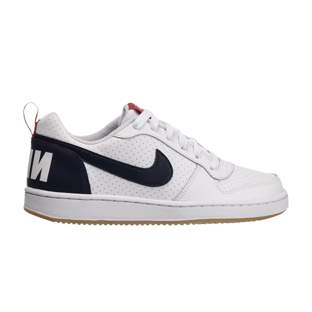 Nike Court Borough Low GS White Obsidian Gum