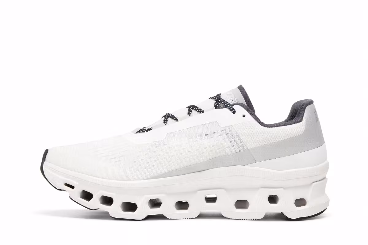 Cloudmonster Exclusive White Black, view 4