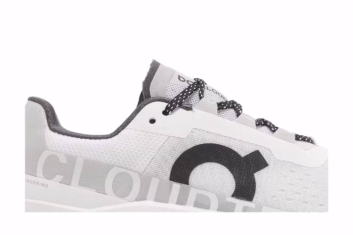 Women's Cloudmonster White Black, view 3