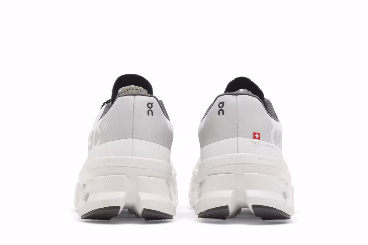 Women's Cloudmonster White Black, view 7