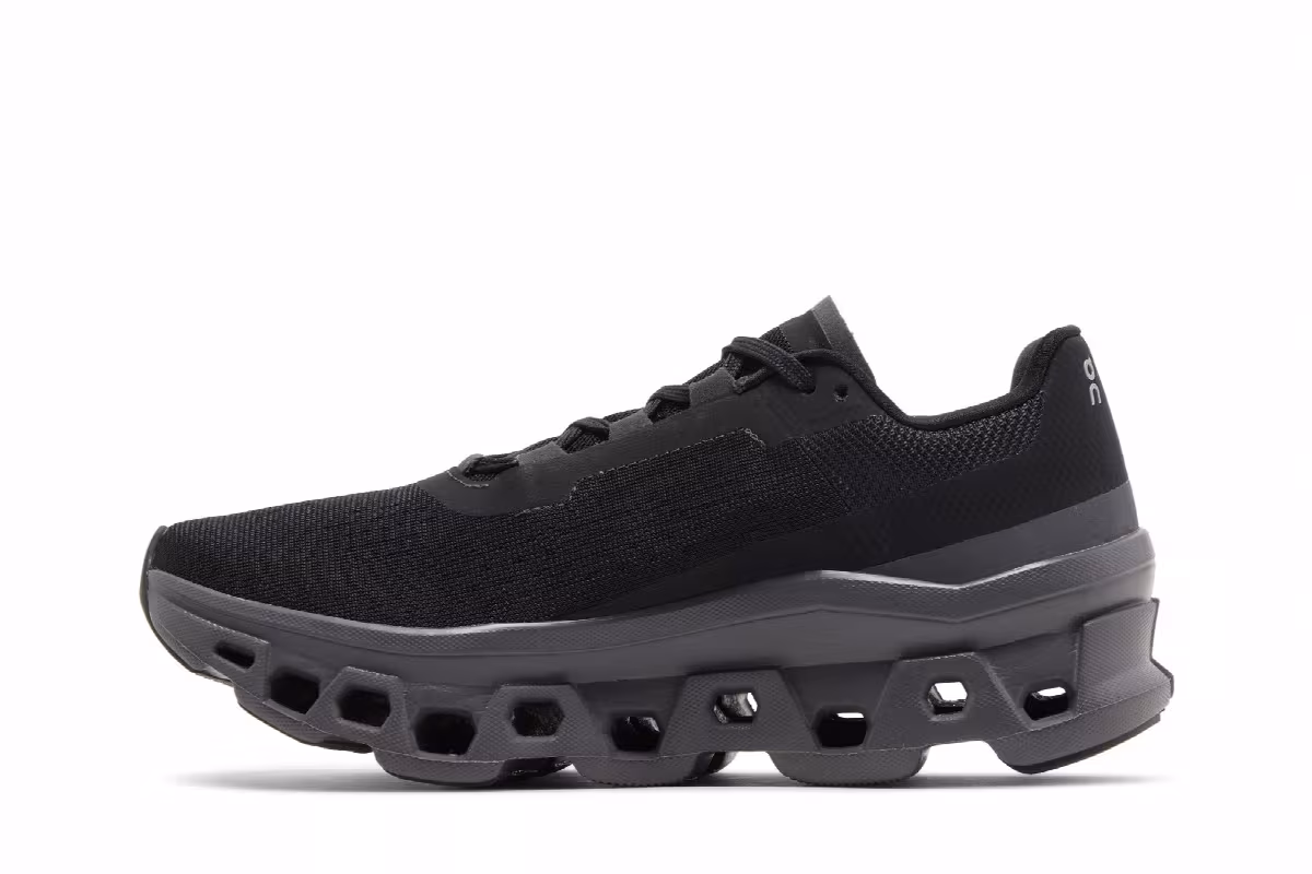 Women's Cloudmonster Black Magnet, view 4