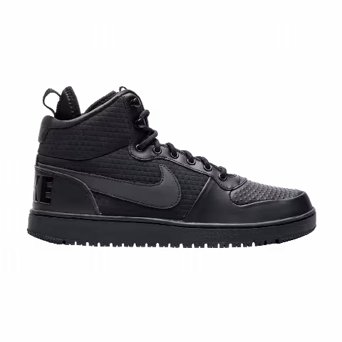 Nike Court Borough Mid Winter 'Triple Black'