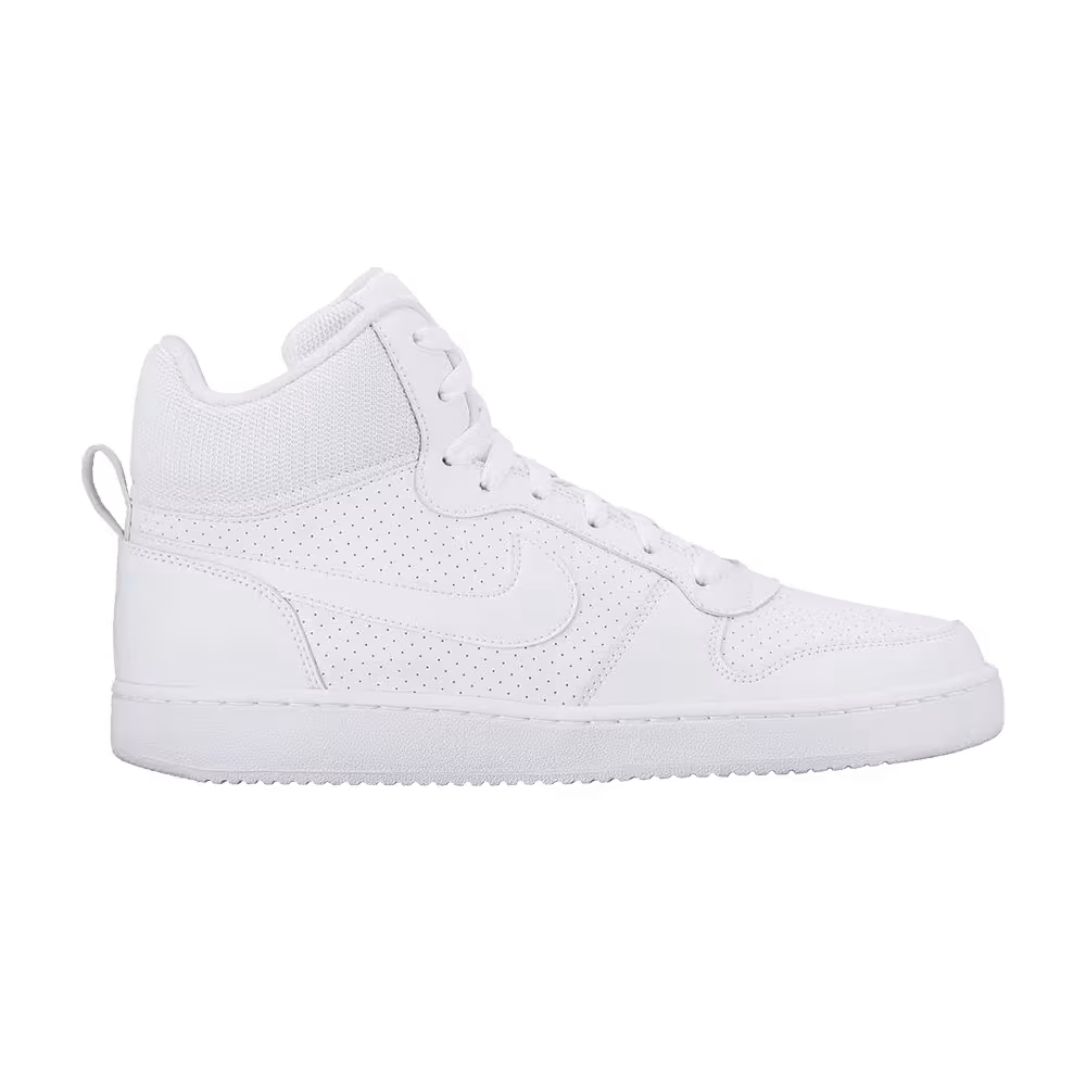 Nike Court Borough Mid Triple White