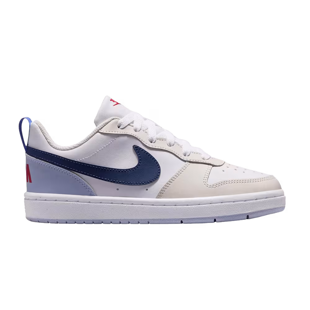 Nike Court Borough White Blue
