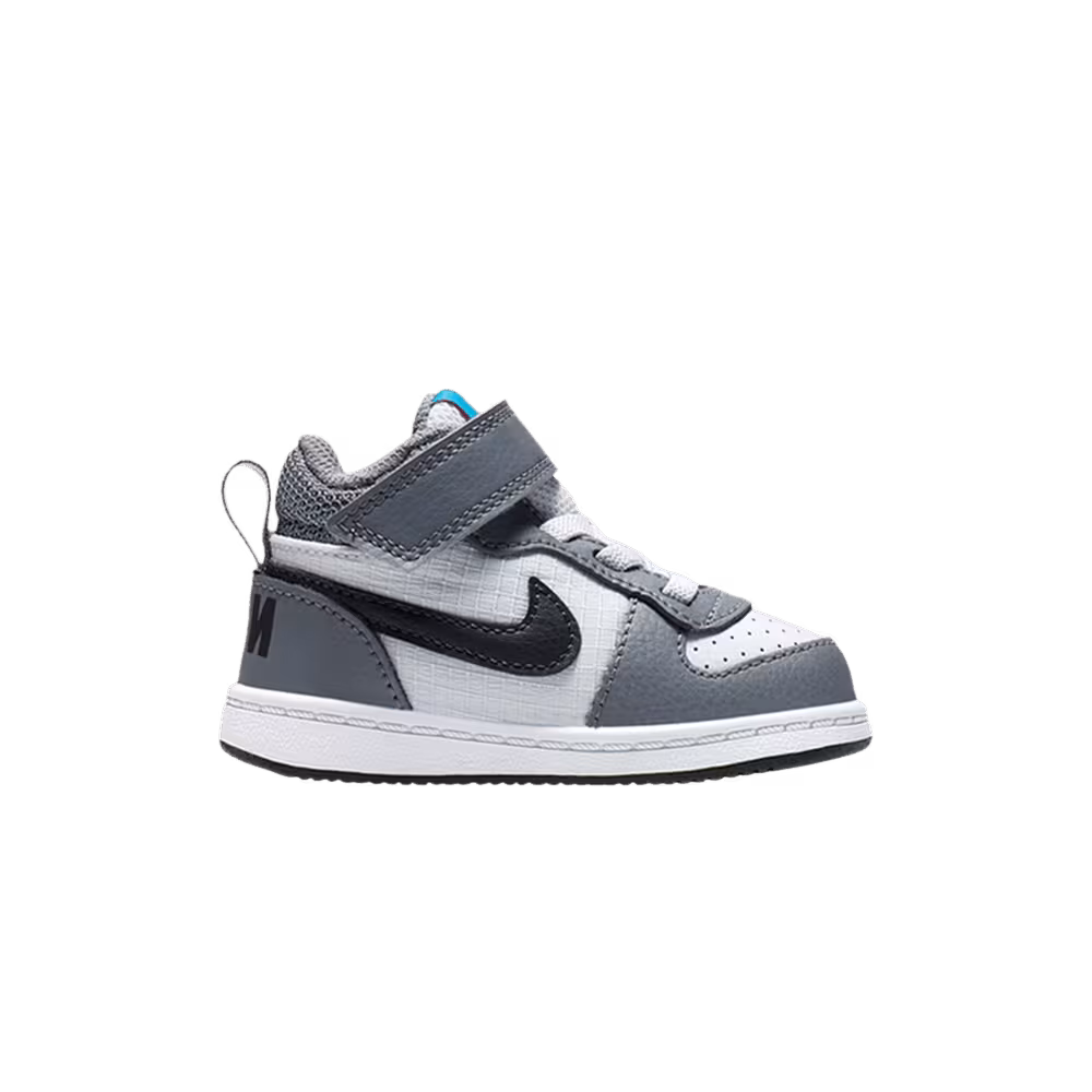 Nike Court Borough Mid TD Grey White Blue