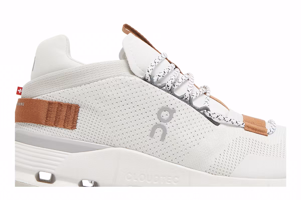 ON Women's Cloudnova White Pearl, view 3