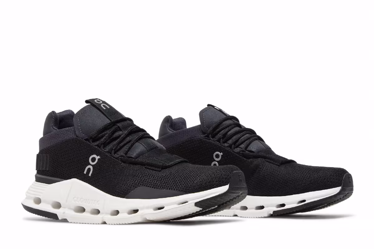 ON Women's Cloudnova Phantom White, view 9