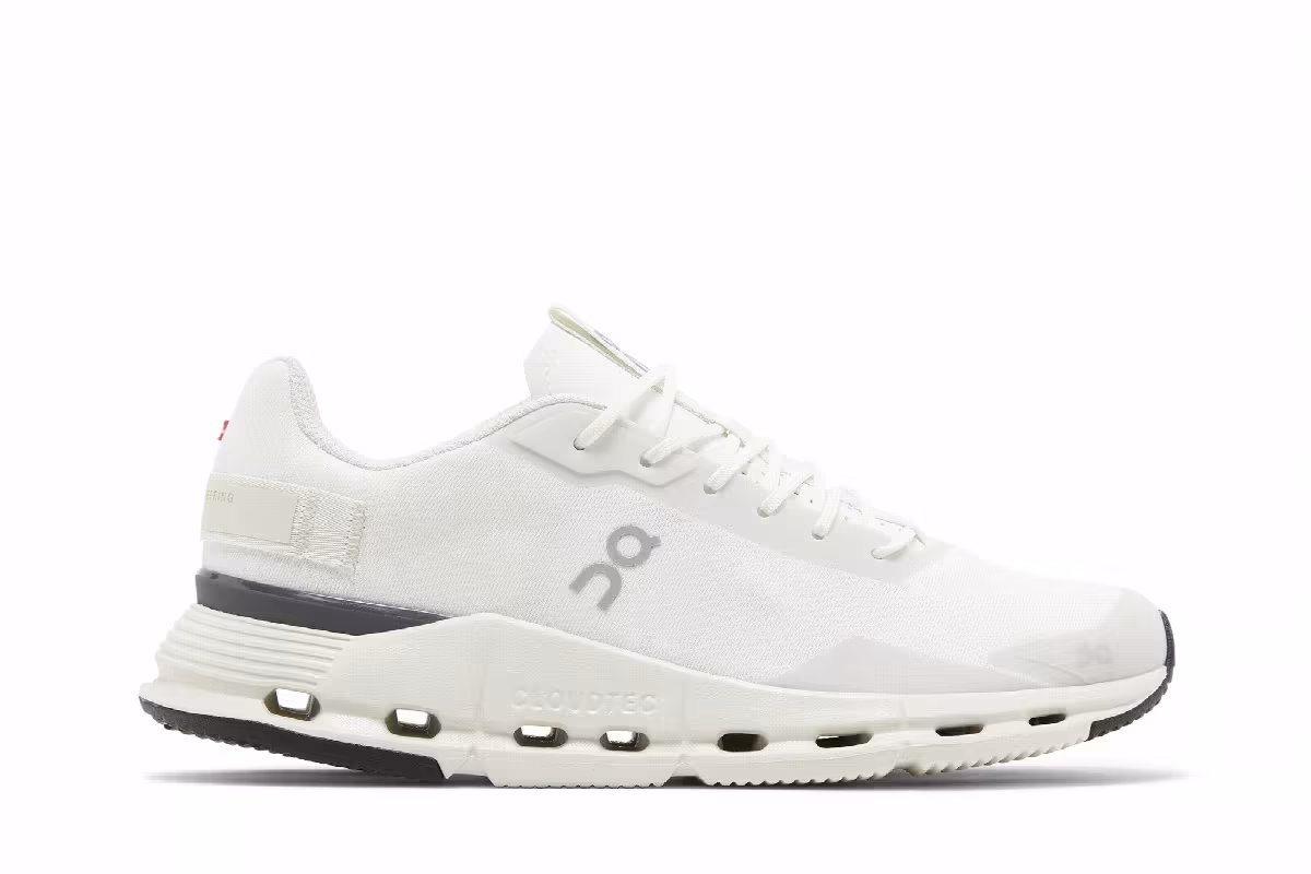 ON Women's Cloudnova Form White Eclipse, view 2