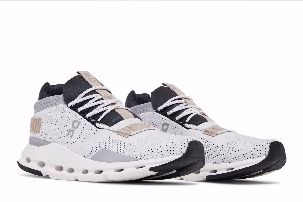 ON Women's Cloudnova White Sand, view 9