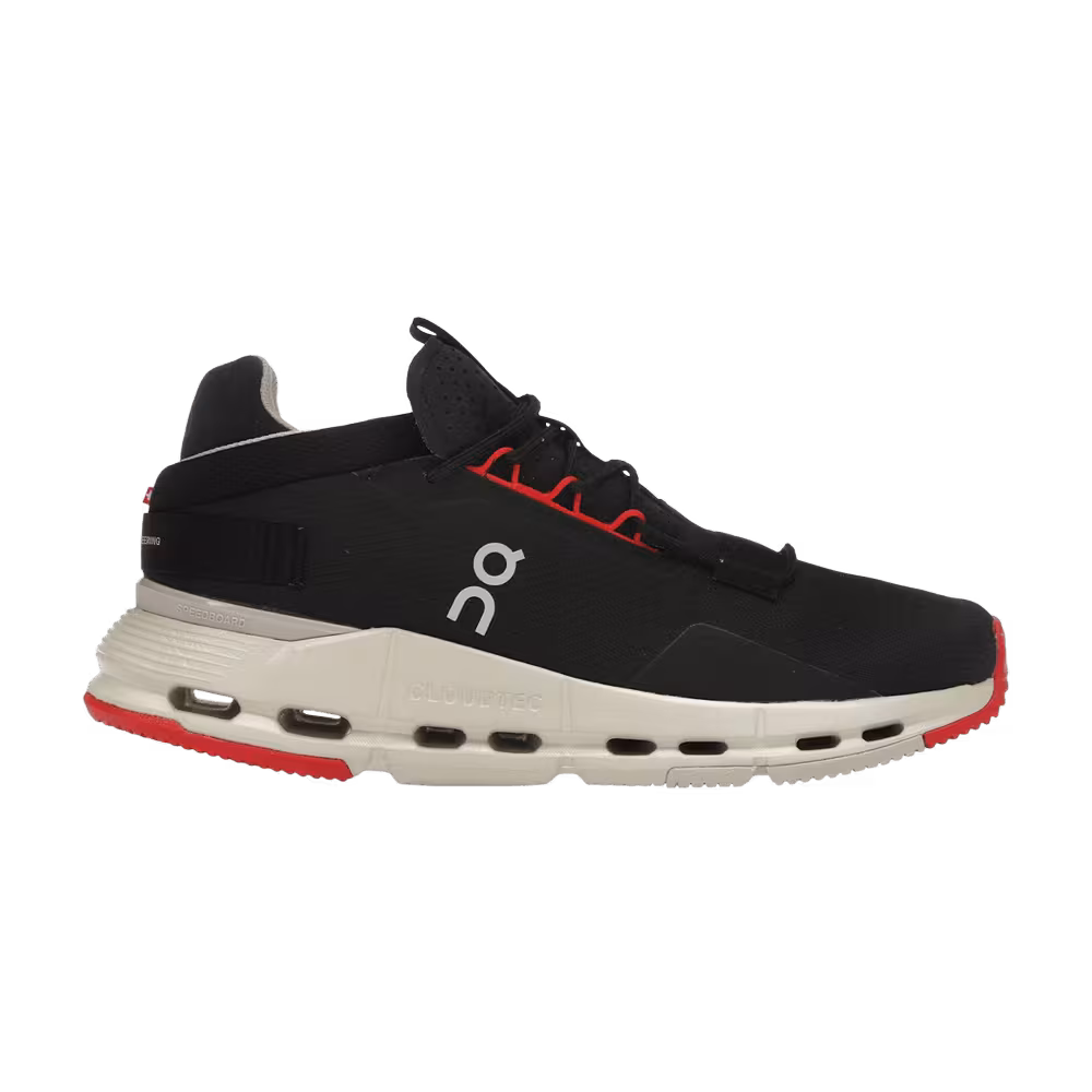 ON Cloudnova 2 Black Red