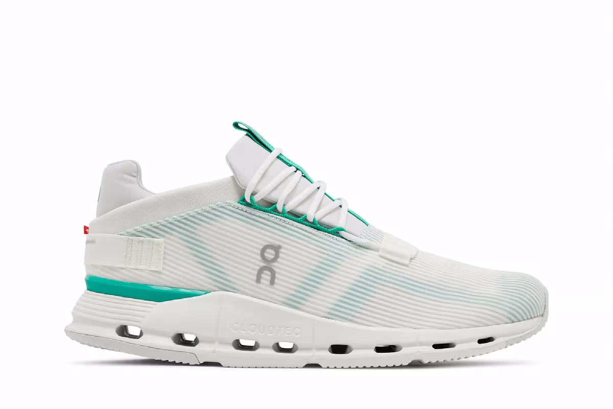 ON Cloudnova Void Undyed White Mint, view 2