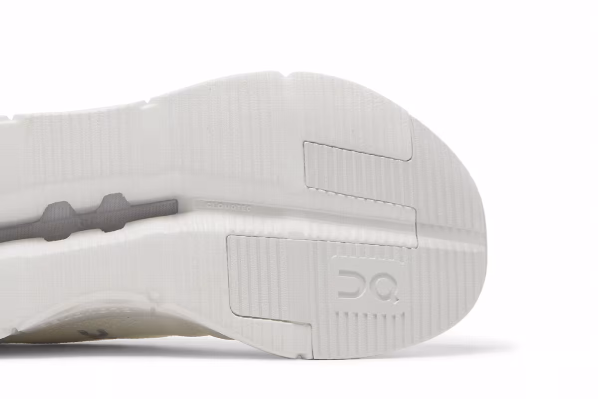 ON Women's Cloudnova Triple White, view 6