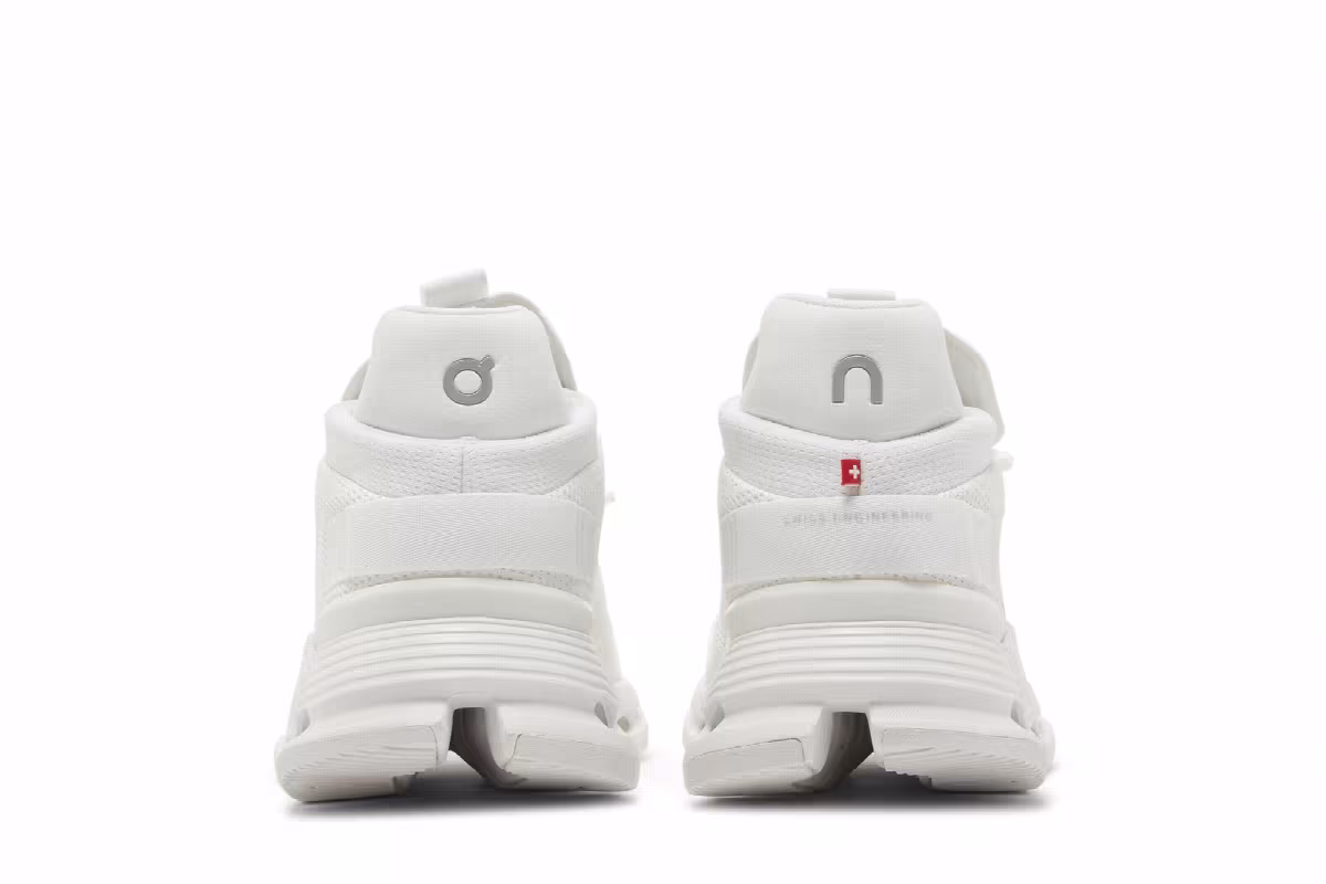 ON Women's Cloudnova Triple White, view 7