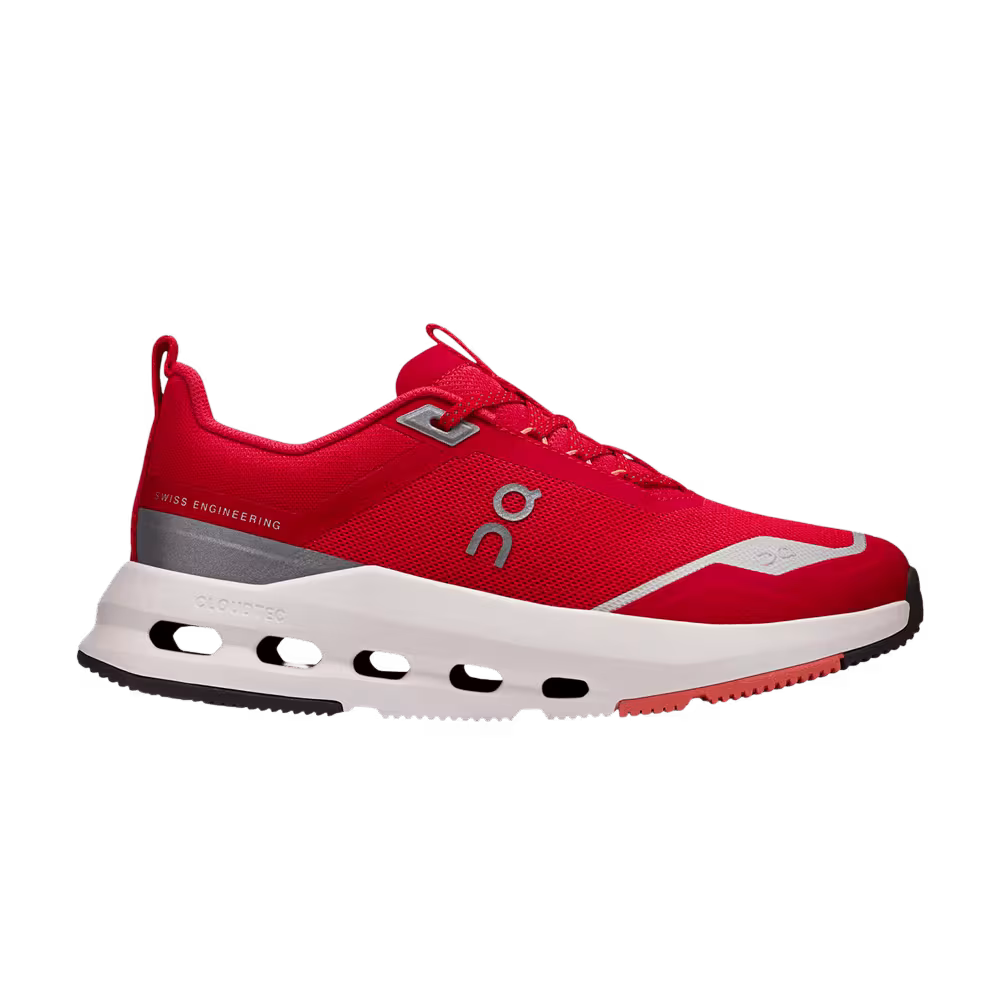 ON Cloudnova Kids Terra Red