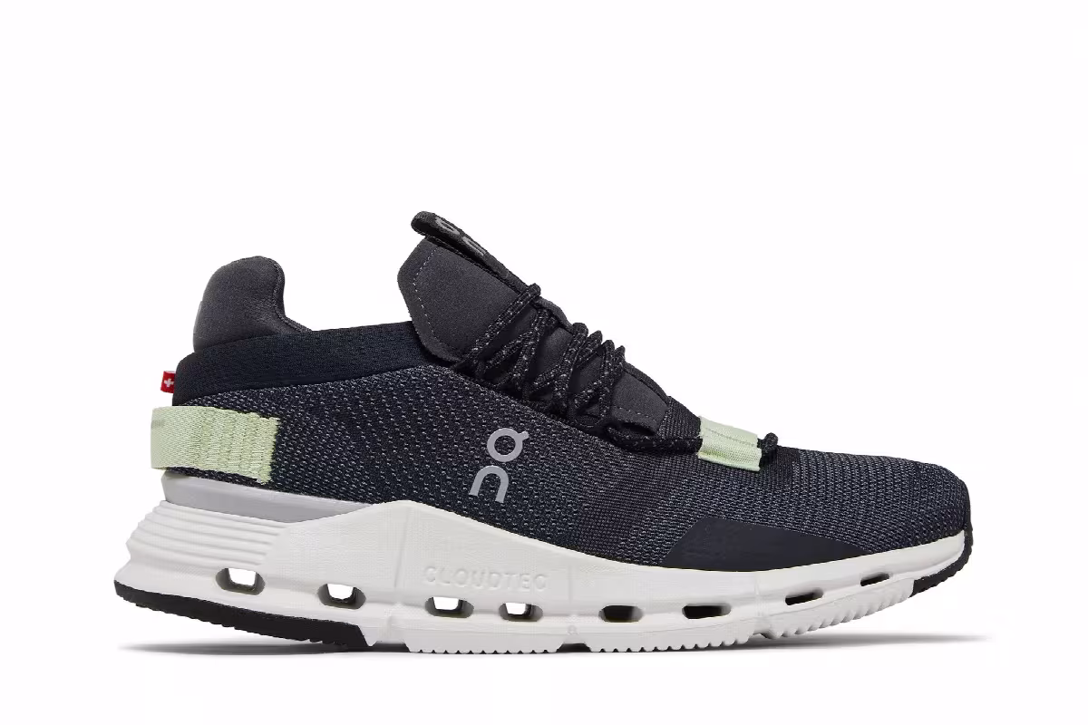 ON Women's Cloudnova Eclipse Meadow, view 2