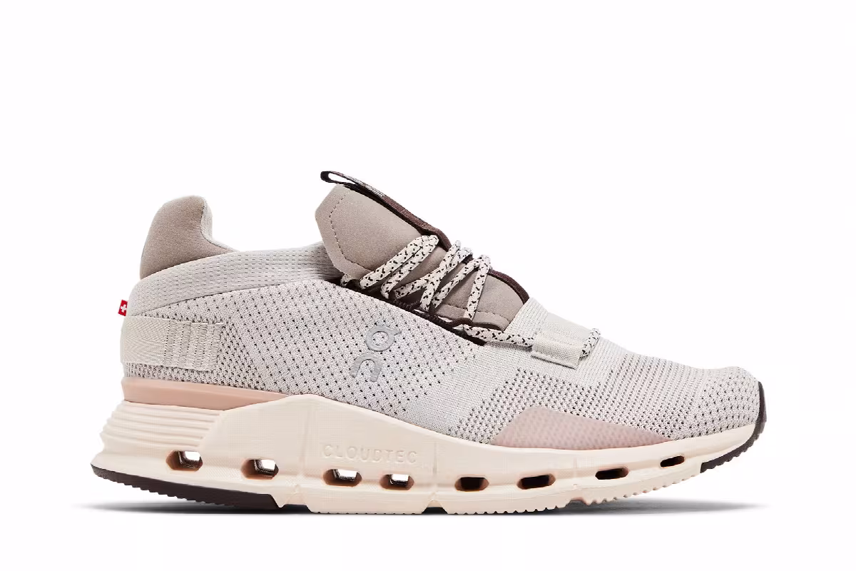 ON Women's Cloudnova Pearl Shell, view 2