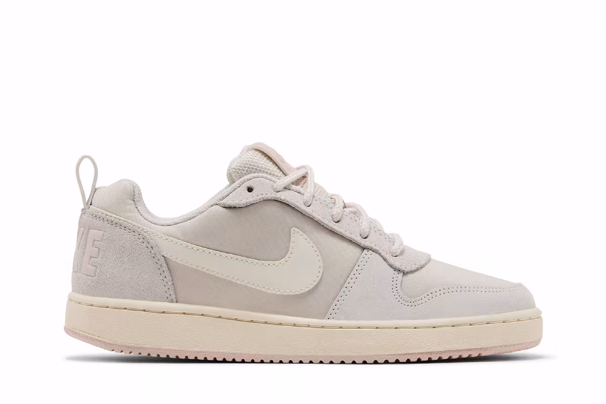 Nike Women's Court Borough Low Premium Sail Light Orewood Brown, view 2