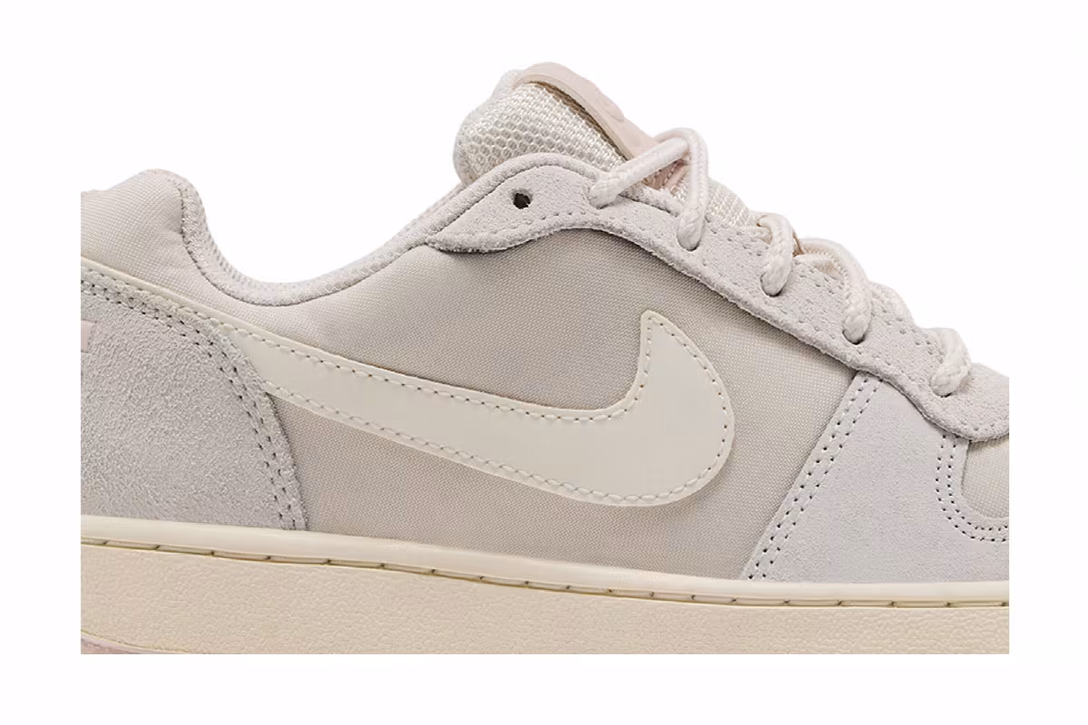 Nike Women's Court Borough Low Premium Sail Light Orewood Brown, view 3