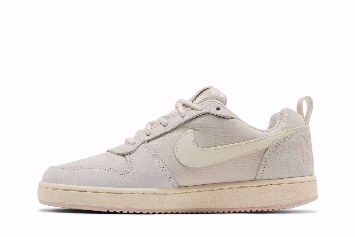 Nike Women's Court Borough Low Premium Sail Light Orewood Brown, view 4