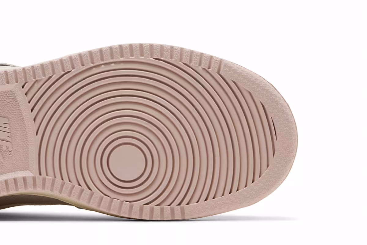 Nike Women's Court Borough Low Premium Sail Light Orewood Brown, view 6