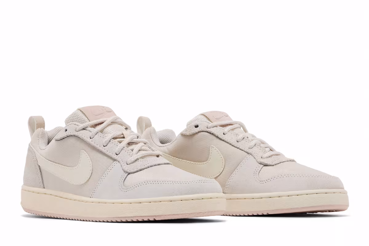 Nike Women's Court Borough Low Premium Sail Light Orewood Brown, view 9