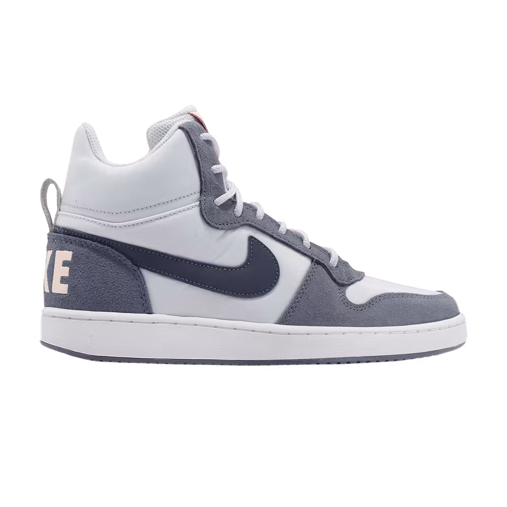 Nike Women's Court Borough Mid Premium Pure Platinum