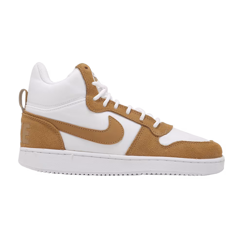 Nike Women's Court Borough Mid Premium White Flax