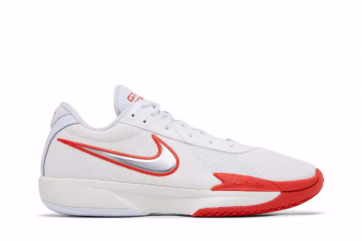 Nike Air Zoom GT Cut Academy White Picante Red, view 2