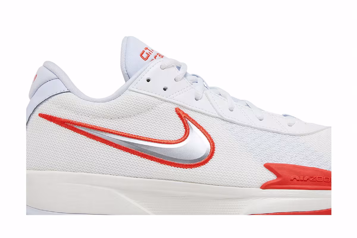 Nike Air Zoom GT Cut Academy White Picante Red, view 3