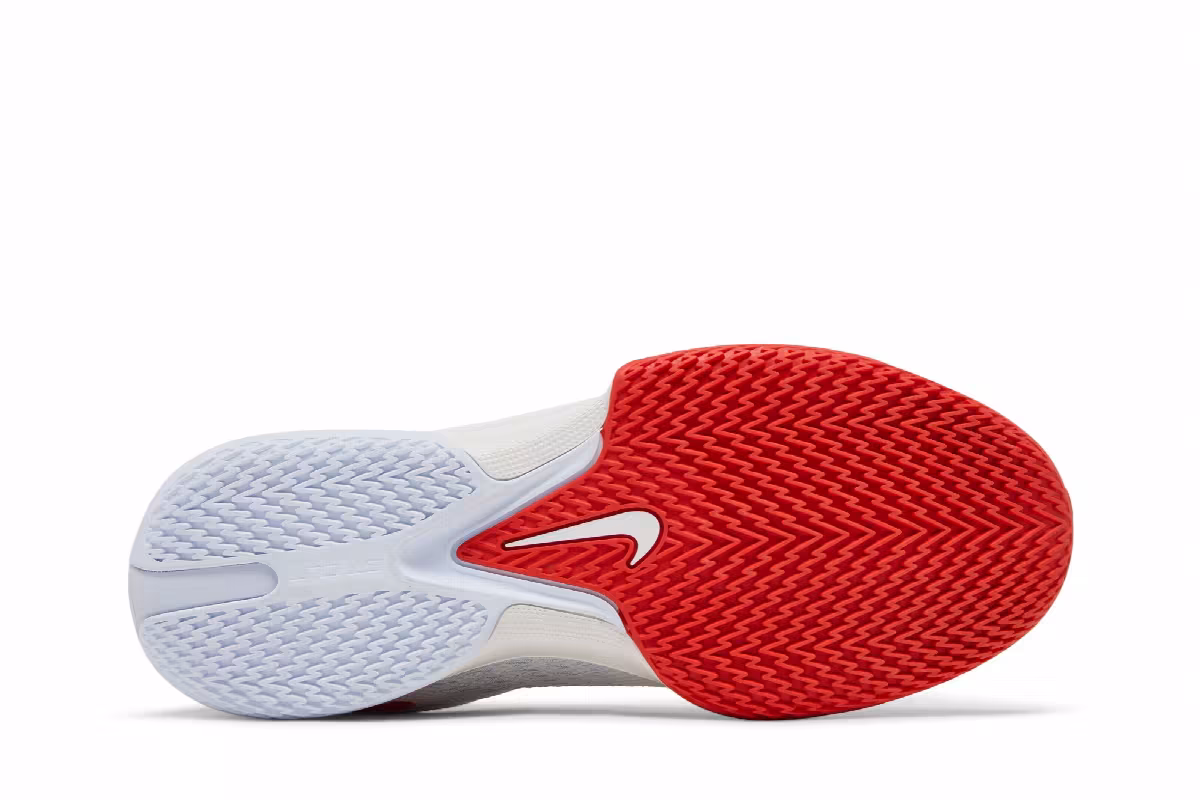 Nike Air Zoom GT Cut Academy White Picante Red, view 5