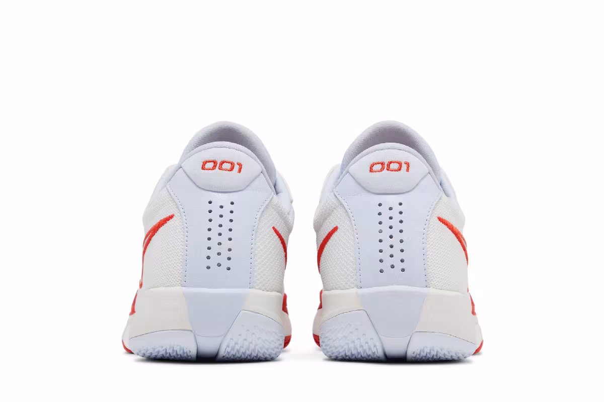 Nike Air Zoom GT Cut Academy White Picante Red, view 7