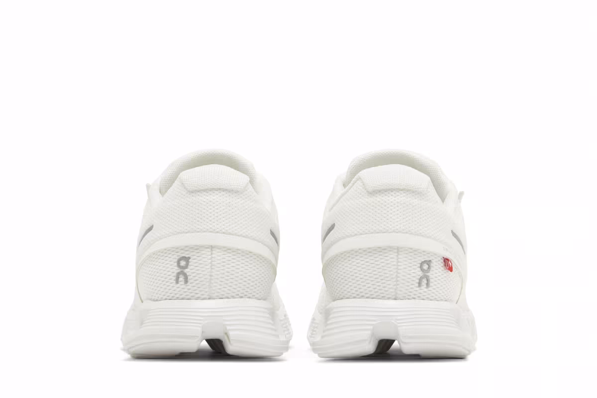 ON Women's Cloud 5 White, view 7